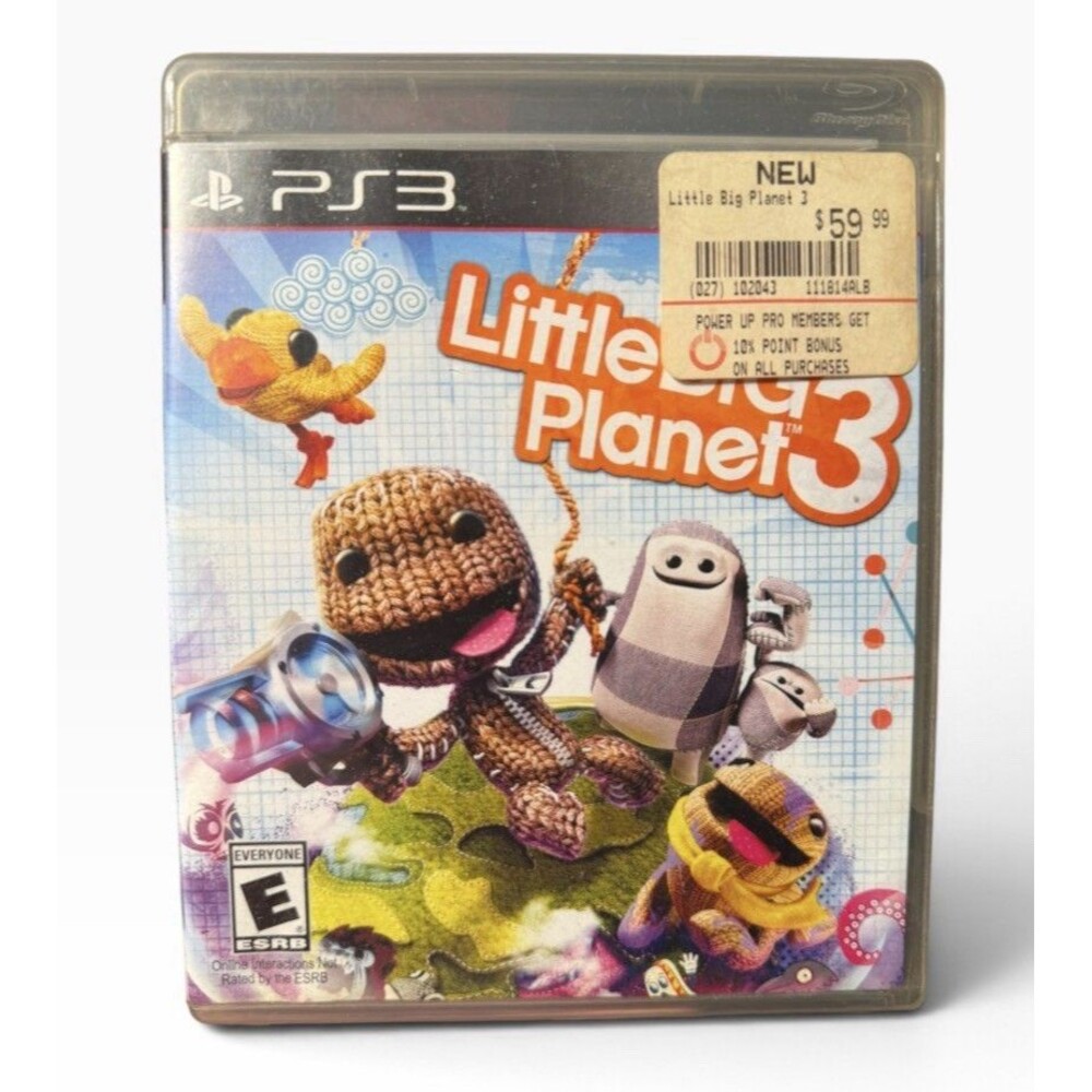 LittleBigPlanet 3 PS3 PlayStation 3 Complete Tested Working CIB